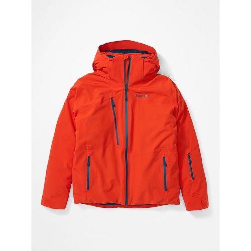 Marmot WarmCube Ski Jacket For Mens Red JIO486279